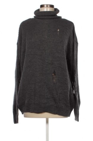 Дамски пуловер SHEIN, Размер L, Цвят Сив, Цена 15,95 лв.