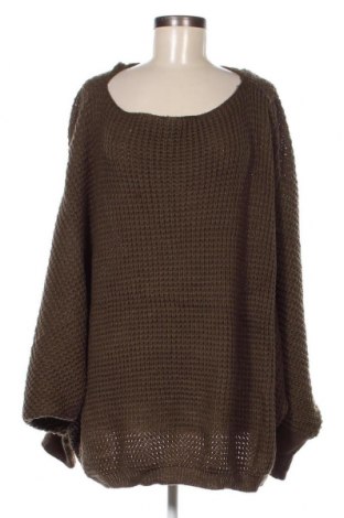 Дамски пуловер SHEIN, Размер 3XL, Цвят Зелен, Цена 20,30 лв.