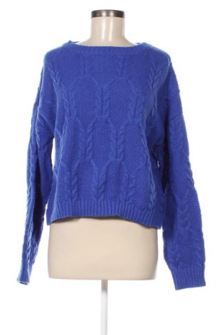 Дамски пуловер SHEIN, Размер M, Цвят Син, Цена 14,21 лв.