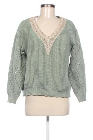 Γυναικείο πουλόβερ SHEIN, Μέγεθος M, Χρώμα Πράσινο, Τιμή 7,18 €