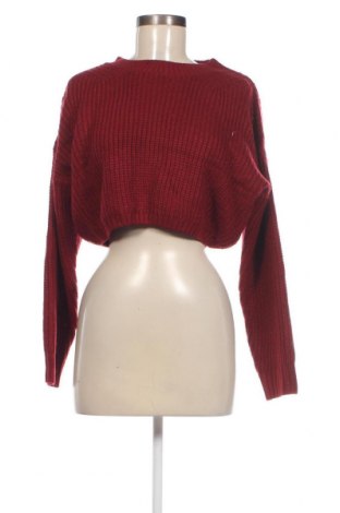 Дамски пуловер SHEIN, Размер M, Цвят Червен, Цена 12,47 лв.