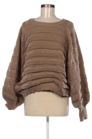 Дамски пуловер SHEIN, Размер XL, Цвят Кафяв, Цена 14,50 лв.