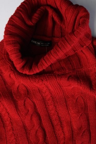 Γυναικείο πουλόβερ SHEIN, Μέγεθος S, Χρώμα Κόκκινο, Τιμή 7,71 €