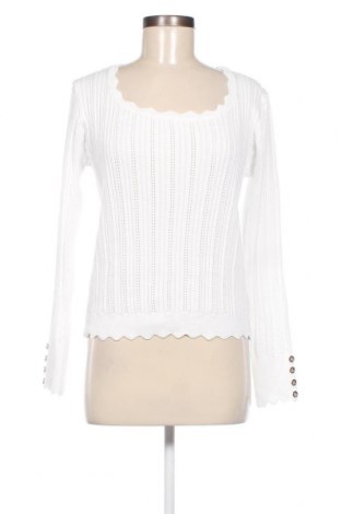 Γυναικείο πουλόβερ SHEIN, Μέγεθος XL, Χρώμα Λευκό, Τιμή 8,43 €