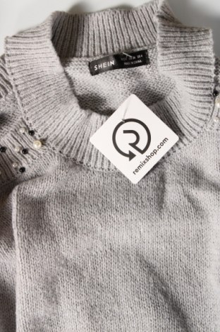 Γυναικείο πουλόβερ SHEIN, Μέγεθος S, Χρώμα Γκρί, Τιμή 7,71 €