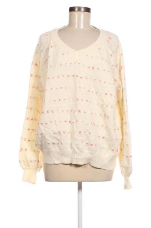 Γυναικείο πουλόβερ SHEIN, Μέγεθος XL, Χρώμα Εκρού, Τιμή 8,43 €