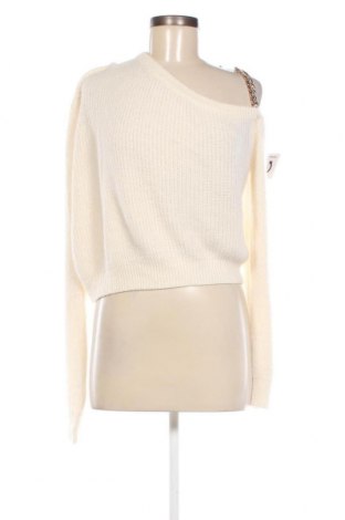 Γυναικείο πουλόβερ SHEIN, Μέγεθος S, Χρώμα Εκρού, Τιμή 7,71 €