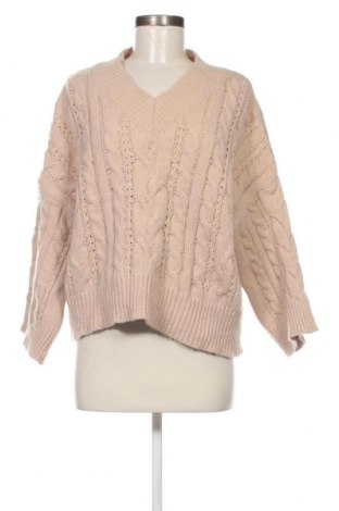 Γυναικείο πουλόβερ SHEIN, Μέγεθος M, Χρώμα  Μπέζ, Τιμή 7,71 €