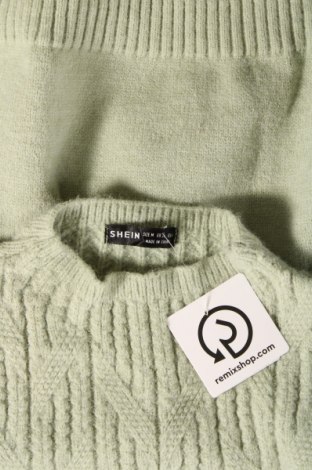 Damski sweter SHEIN, Rozmiar M, Kolor Zielony, Cena 32,99 zł