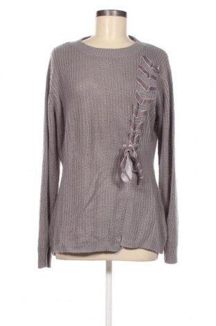 Γυναικείο πουλόβερ SHEIN, Μέγεθος L, Χρώμα Γκρί, Τιμή 7,71 €