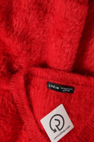 Pulover de femei SHEIN, Mărime L, Culoare Roșu, Preț 43,88 Lei