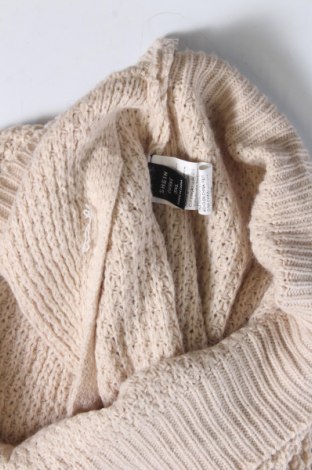 Дамски пуловер SHEIN, Размер 3XL, Цвят Бежов, Цена 15,95 лв.