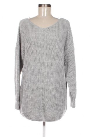 Дамски пуловер Sassy Classy, Размер L, Цвят Сив, Цена 17,63 лв.