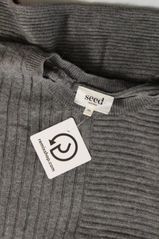 Γυναικείο πουλόβερ Seed, Μέγεθος XS, Χρώμα Γκρί, Τιμή 19,18 €