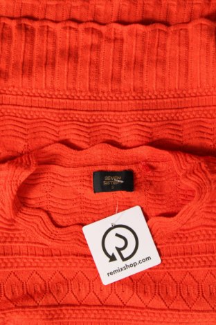 Дамски пуловер Seven Sisters, Размер S, Цвят Оранжев, Цена 13,34 лв.