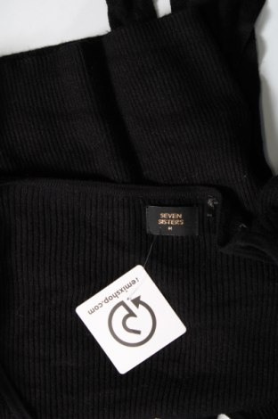 Γυναικείο πουλόβερ Seven Sisters, Μέγεθος M, Χρώμα Μαύρο, Τιμή 7,18 €