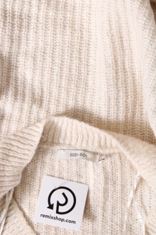 Γυναικείο πουλόβερ Sissy Boy, Μέγεθος S, Χρώμα Εκρού, Τιμή 7,18 €