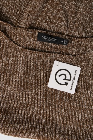 Damski sweter Soaked In Luxury, Rozmiar M, Kolor Brązowy, Cena 105,10 zł