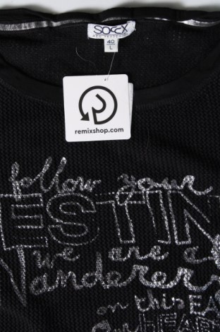 Γυναικείο πουλόβερ Soccx, Μέγεθος M, Χρώμα Μαύρο, Τιμή 19,18 €