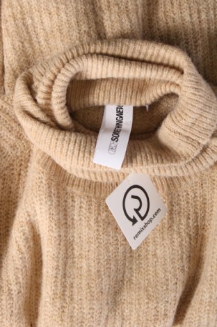 Damski sweter Something New, Rozmiar S, Kolor Beżowy, Cena 118,99 zł
