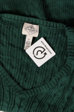 Damski sweter St. John's Bay, Rozmiar 3XL, Kolor Zielony, Cena 73,57 zł