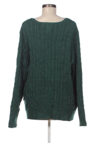 Damski sweter St. John's Bay, Rozmiar 3XL, Kolor Zielony, Cena 73,57 zł