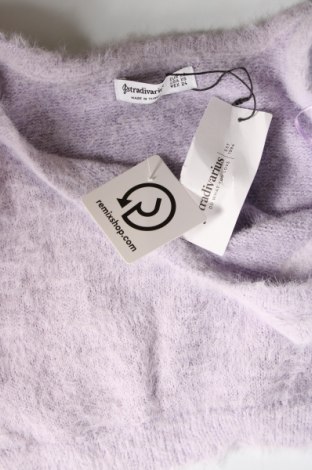 Damenpullover Stradivarius, Größe XS, Farbe Lila, Preis 4,80 €