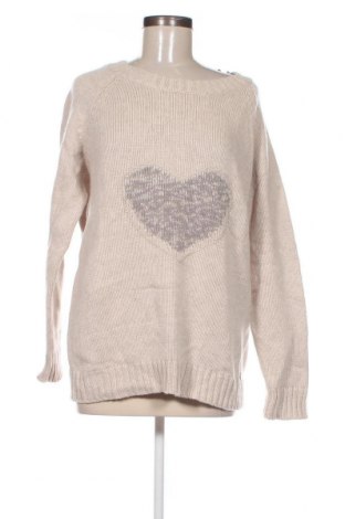 Дамски пуловер Strandfein, Размер XL, Цвят Екрю, Цена 20,50 лв.