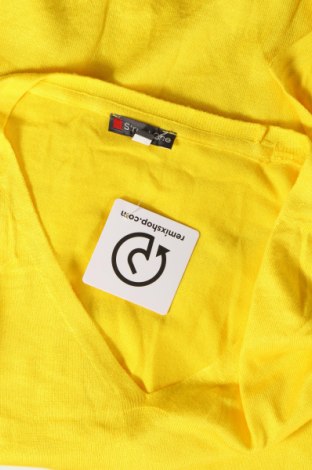 Дамски пуловер Street One, Размер M, Цвят Жълт, Цена 18,86 лв.