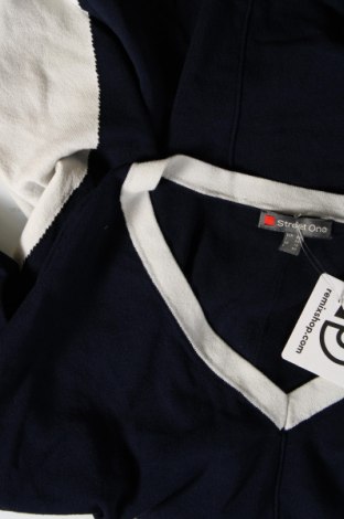 Дамски пуловер Street One, Размер M, Цвят Син, Цена 19,03 лв.