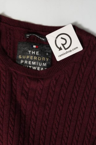 Damski sweter Superdry, Rozmiar XL, Kolor Czerwony, Cena 60,13 zł