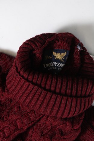 Дамски пуловер Superdry, Размер L, Цвят Червен, Цена 16,45 лв.