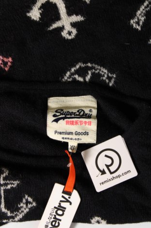 Γυναικείο πουλόβερ Superdry, Μέγεθος XS, Χρώμα Μαύρο, Τιμή 30,82 €