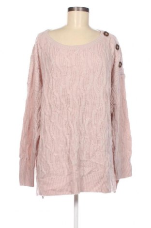 Γυναικείο πουλόβερ Sussan, Μέγεθος XXL, Χρώμα Ρόζ , Τιμή 11,92 €