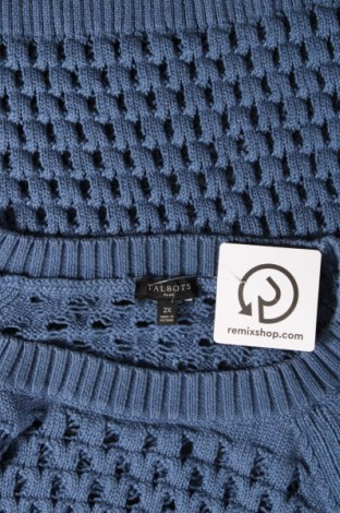 Damenpullover Talbots, Größe XXL, Farbe Blau, Preis € 7,49