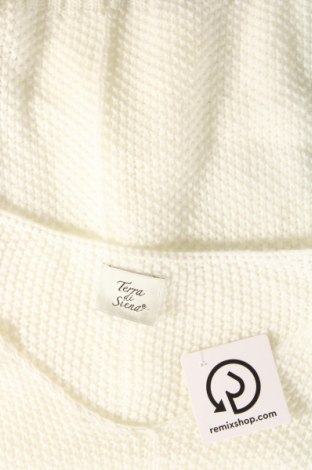 Дамски пуловер Terra di Siena, Размер M, Цвят Бял, Цена 8,20 лв.