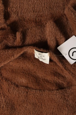 Дамски пуловер Terra di Siena, Размер M, Цвят Кафяв, Цена 22,79 лв.