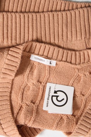 Дамски пуловер Terranova, Размер L, Цвят Бежов, Цена 11,60 лв.