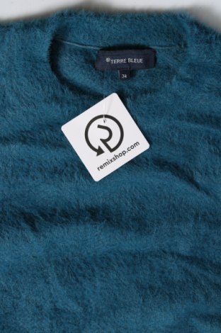 Γυναικείο πουλόβερ Terre Bleue, Μέγεθος XS, Χρώμα Μπλέ, Τιμή 19,18 €