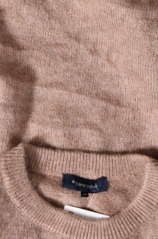 Дамски пуловер Terre Bleue, Размер M, Цвят Бежов, Цена 31,00 лв.