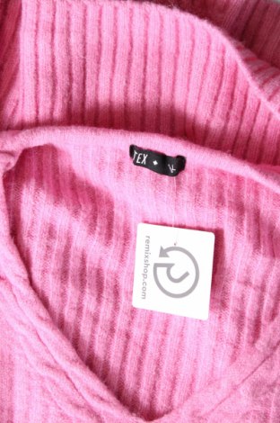 Дамски пуловер Tex, Размер L, Цвят Розов, Цена 12,47 лв.