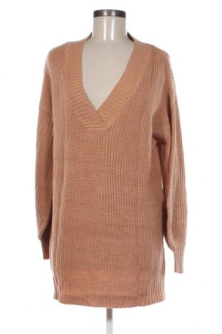 Дамски пуловер Threadbare, Размер XS, Цвят Кафяв, Цена 13,34 лв.