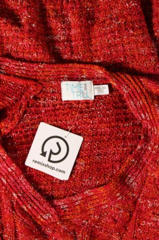 Дамски пуловер Time and tru, Размер 3XL, Цвят Червен, Цена 14,50 лв.
