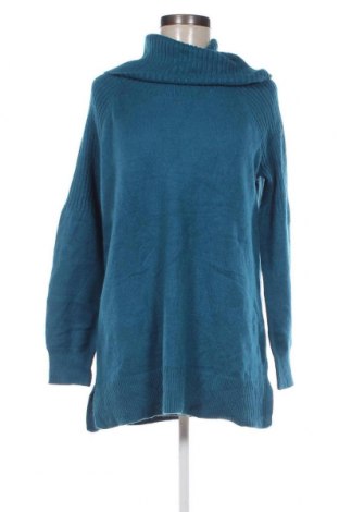 Γυναικείο πουλόβερ Time and tru, Μέγεθος L, Χρώμα Μπλέ, Τιμή 7,18 €