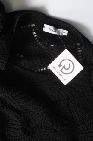 Γυναικείο πουλόβερ Toi & Moi, Μέγεθος L, Χρώμα Μαύρο, Τιμή 10,14 €