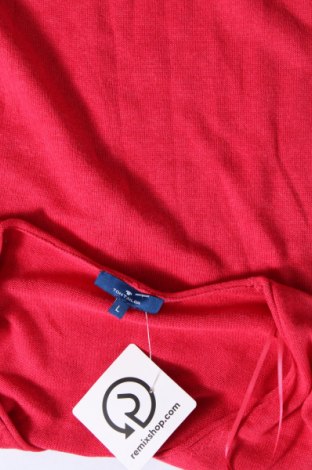 Damenpullover Tom Tailor, Größe L, Farbe Rot, Preis 11,41 €