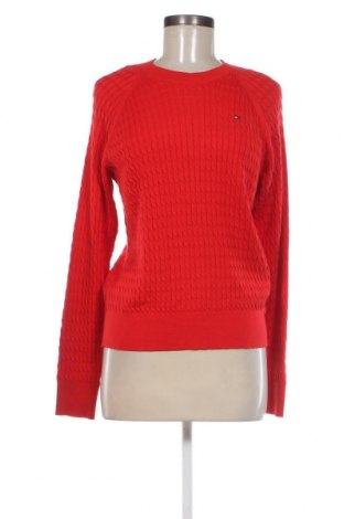 Pulover de femei Tommy Hilfiger, Mărime S, Culoare Roșu, Preț 436,18 Lei