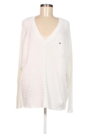 Дамски пуловер Tommy Hilfiger, Размер 3XL, Цвят Бял, Цена 153,00 лв.