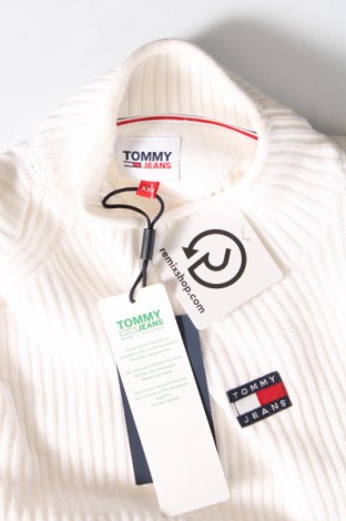 Pulover de femei Tommy Jeans, Mărime XXS, Culoare Alb, Preț 335,53 Lei