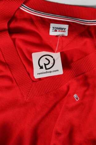 Γυναικείο πουλόβερ Tommy Jeans, Μέγεθος M, Χρώμα Κόκκινο, Τιμή 57,83 €